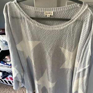 POL Light Blue knit sweater